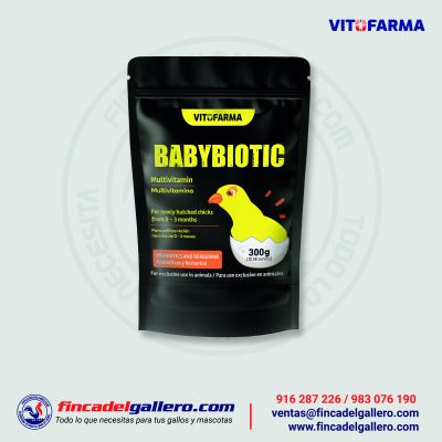 Probióticos y Vitaminas para Pollitos – Babybiotic 300g