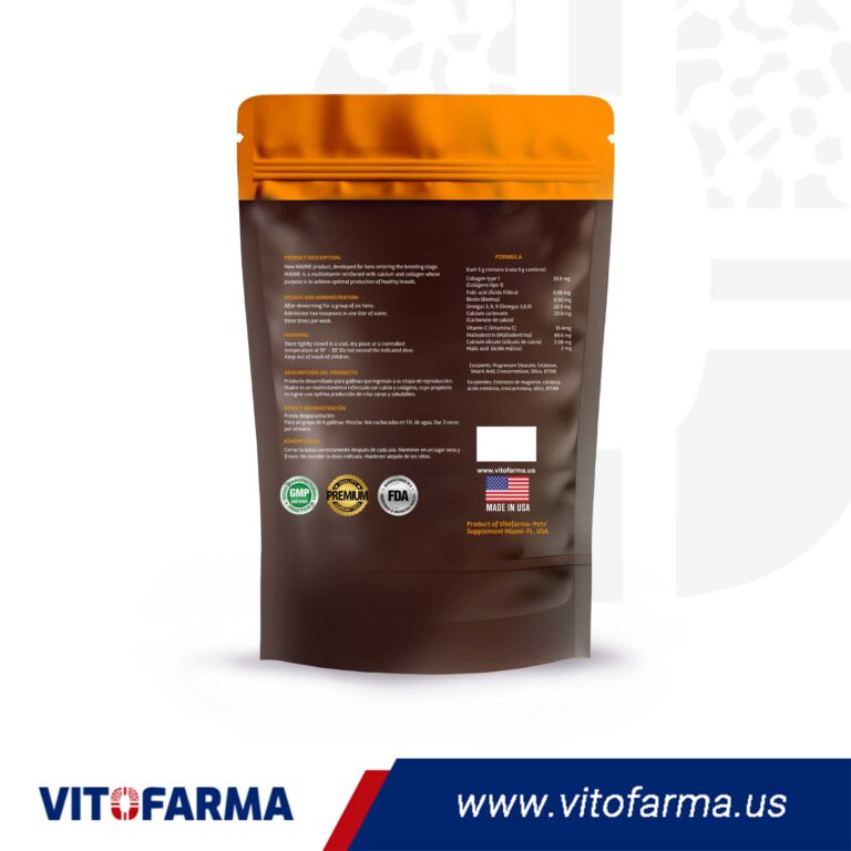 Suplemento Multivitamínico para Gallinas en Fase de Cría – Madre 300g - Imagen 2