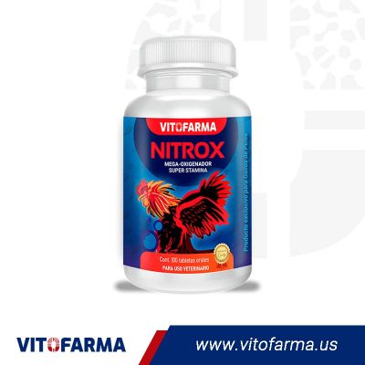 Nitrox 100 Tabletas Oxigenador para Gallos