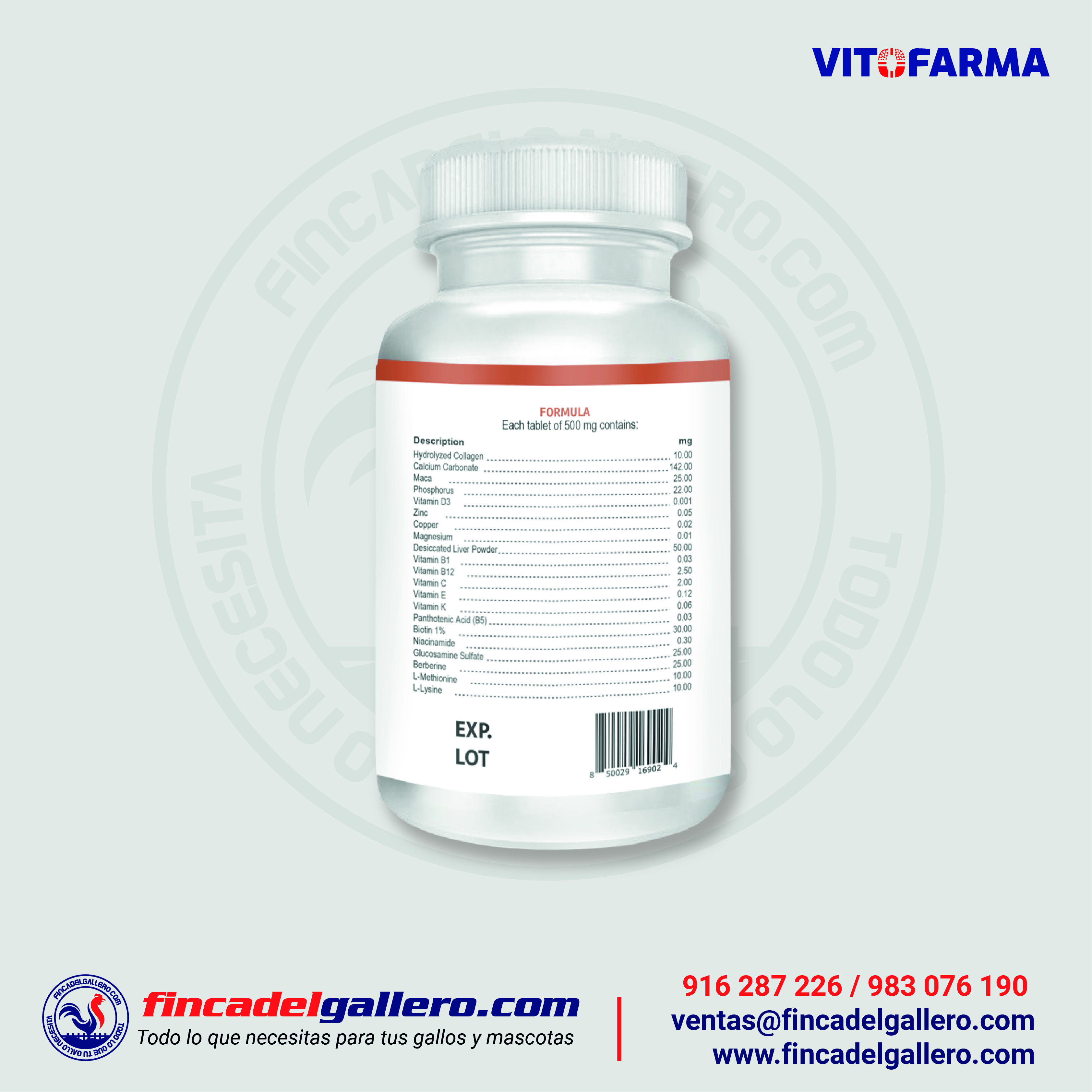 Pollobiotic Vitamina para Pollos - Imagen 3