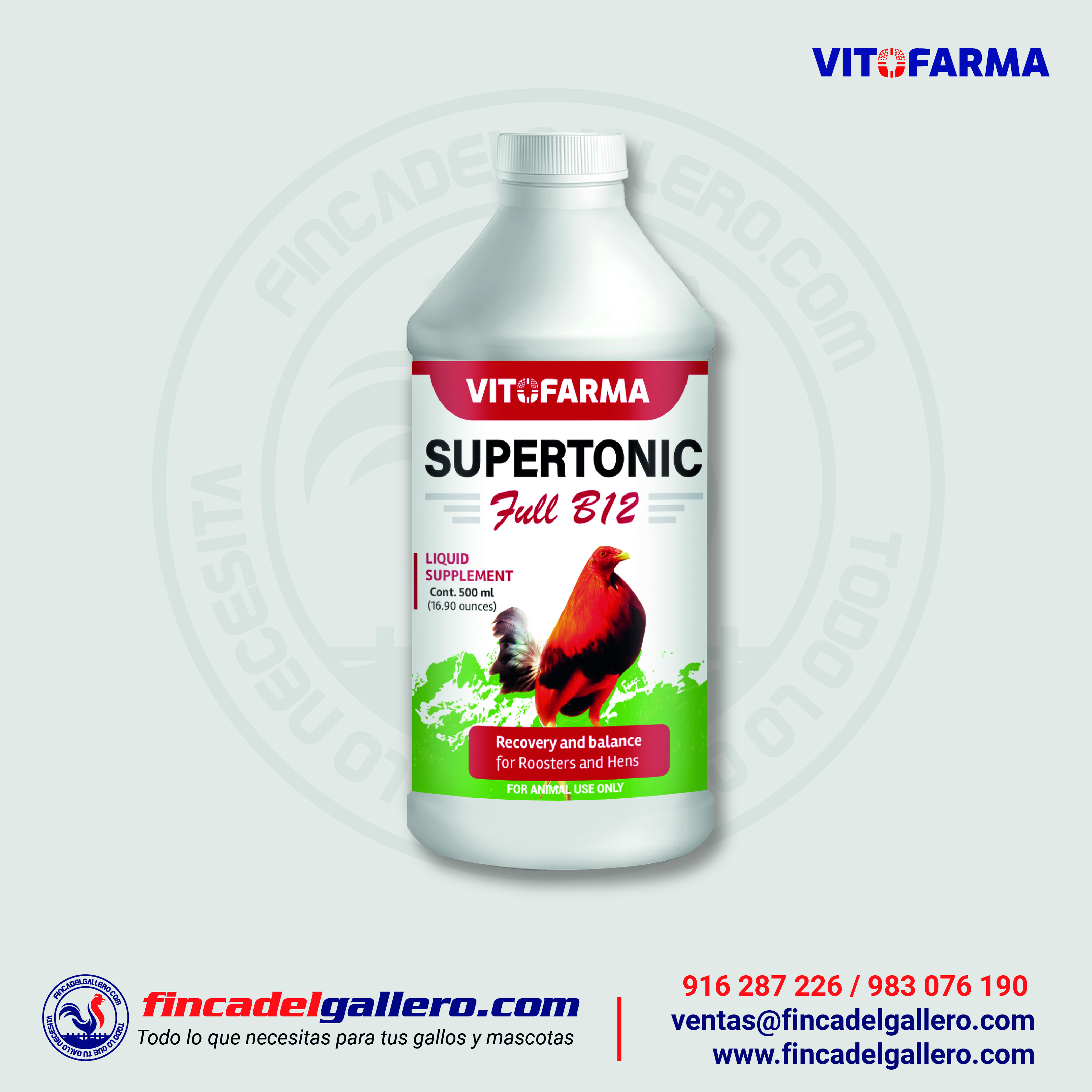 Supertonic full B12 Suplemento liquido - Imagen 2