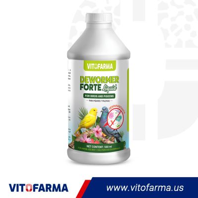 Desparasitante líquido para pájaros y palomas – Dewormer forte 500 ml