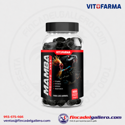 Mamba Rooster Energizante Potente 100 softgels