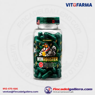 Multívitaminico para Aves - Winrooster 100 Cápsulas