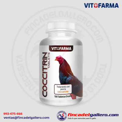 Control de coccidias y diarreas – Coccitrin 100 tabletas