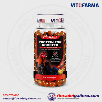 Proteína para Gallos 100 Softgels
