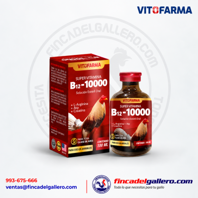 Supervitamina B12 10000 – solución estéril 20/50/100 ml