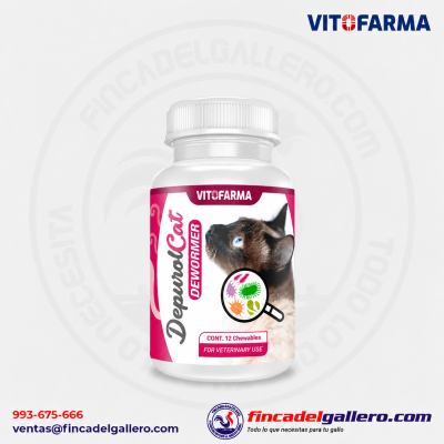 Desparasitante para gatos – DEPUROL CAT 12 chew