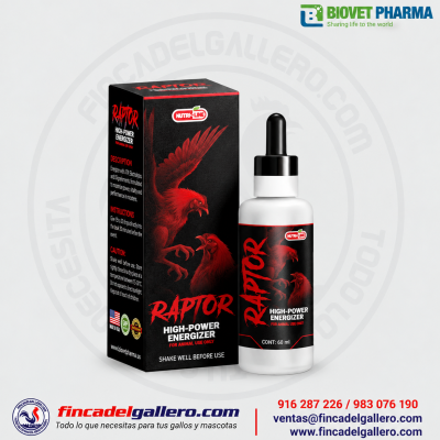Energizante de alta potencia – Raptor 60 ml