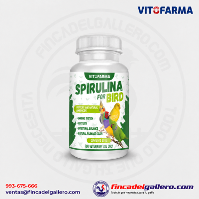 Spirulina Bird Espirulina para Pájaros - 80 g